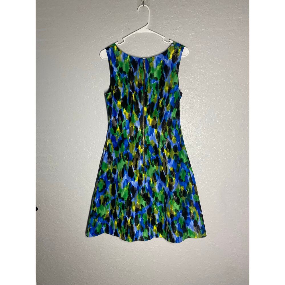 Kate Spade V Neck Abstarct Print Party Dress Event Girly Sz 4 - Picture 7 of 7